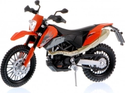 Welly motocykel KTM RC 8C 1:18 oranžový