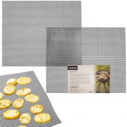 Teflónová grilovacia sieťová podložka 40 × 33 cm, 2 ks