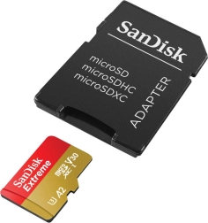 Pamäťová karta SanDisk Extreme microSDXC 256GB