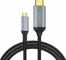 USB-C na HDMI kábel Savio 3m v2.0b
