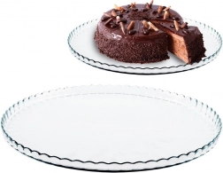 Sklenená tortová misa 32 cm
