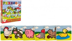 Drevené pexeso – moje prvé zvieratká TEDDIES