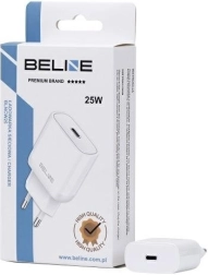 Sieťová nabíjačka 25W GaN USB‑C PD 3.0 bez kábla – Biela
