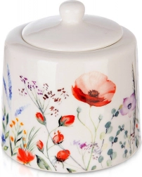 Porcelánová cukornička Maki 320 ml biela