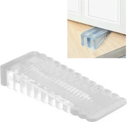 Priehľadný silikónový dverový klin – zarážka a doraz