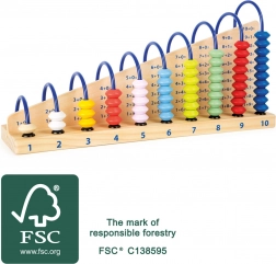 Drevené počítadlo pre deti SMALL FOOT