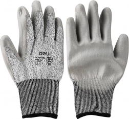 Rukavice odolné proti prerezaniu Deli Tools L