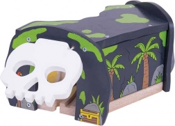 Drevený tunel Jaskyňa lebka