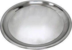 Okrúhly nerezový servírovací podnos TORO 35 cm