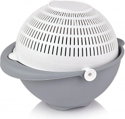 Otočný kuchynský cedník s misou 25 cm