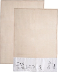 Bavlnené kuchynské utierky 70 × 50 cm, 2 ks