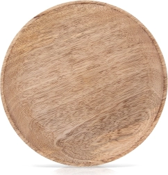 Drevený servírovací tanier z manga 20 cm