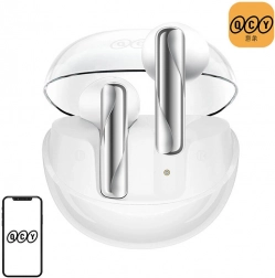 Bezdrôtové slúchadlá TWS QCY AilyBuds Clear T32 biela