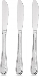 Sada oceľových jedálenských nožov SIREN, 3 ks