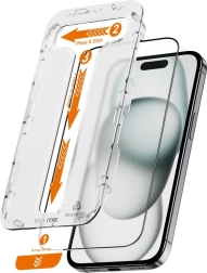 EasyShield 2-balenie tvrdeného skla pre iPhone 16 / iPhone 15