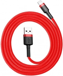 Baseus Cafule nabíjací kábel USB–Lightning 3 m, 2 A, červený
