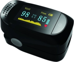 Pulzný oximeter OROMED ORO‑Pulse – čierny