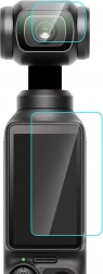 Tvrdené sklo na objektív a ochranný kryt obrazovky pre DJI Osmo Pocket 3