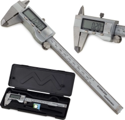 Digitálne posuvné meradlo z nehrdzavejúcej ocele 150 mm s LCD displejom