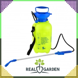 Tlakový ručný postrekovač 5 l s chrbtovým popruhom a lancou