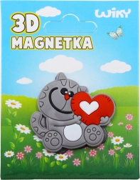 Magnet v tvare mačky