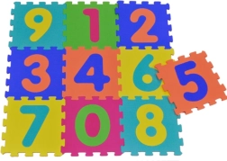 Penové puzzle s číslami pre deti