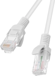 Patchcord kategórie 5e 1,5m sivý Fluke Lanberg, 10-pack