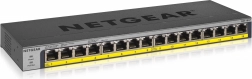 netgear gs116lp 16-portový gigabitový poe+ nespravovaný switch