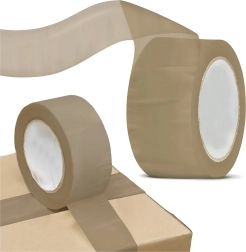 Hnedá baliaca páska 48 mm x 100 m – silná a odolná