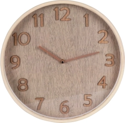 Nástenné hodiny béžové 38 cm