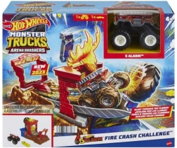 Hot Wheels monster trucks aréna – pretekárska výzva herný set – HW Tiger Shark