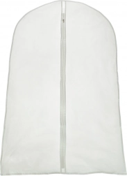 Ochranný obal na odevy 60 × 100 cm so zipsom – Priehľadný