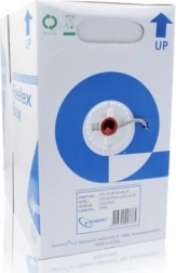 Kábel FTP kategórie 5e, AWG24, 305m, šedý