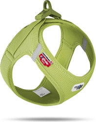 Postroj Curli pre psov s prackou Air-Mesh lime 2XS (2–4 kg)