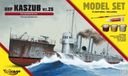 Poľský torpédoborec ORP Kaszub 1935 model 1:400