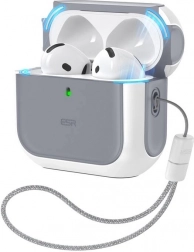 Puzdro pre AirPods 4 Orbit Hybrid biele