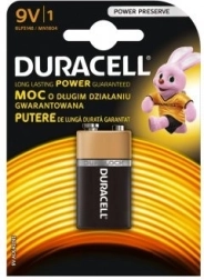 Alkalická batéria 9V Duracell