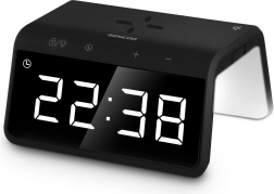 Digitálne hodiny s budíkom a bezdrôtovou nabíjačkou SDC 7900QI