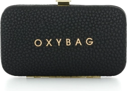 Cestovná Manikúra Kožená Čierna