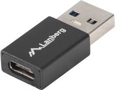 Adaptér USB-A na USB-C 3.1, čierny