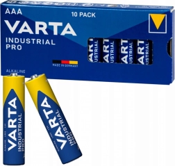 Alkalické batérie AAA Industrial Pro – 10 ks