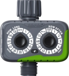 automatický hadicový časovač RainPoint na záhradné zavlažovanie