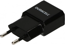 Sieťová nabíjačka Duracell USB 2,4 A čierna