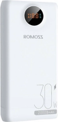Powerbanka Romoss 20000 mAh 30 W biela