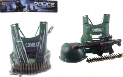 Vojenská sada s vestou pre deti