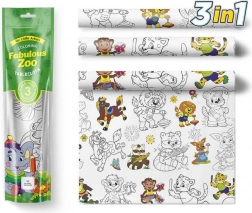 Maliarske obrusy Pexi - Skvelá zoo