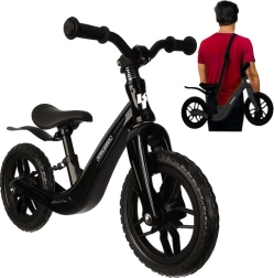 Čierne odrážadlo Kruzzel pre deti 2+