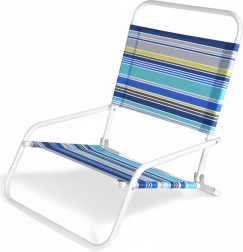 Skladacie plážové kreslo s nízkym sedom Vilde
