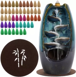 Keramický vonný komínek pre kužele so spätným tokom