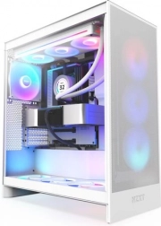 NZXT H7 Flow RGB biela PC skrinka (mid‑tower, 2024)